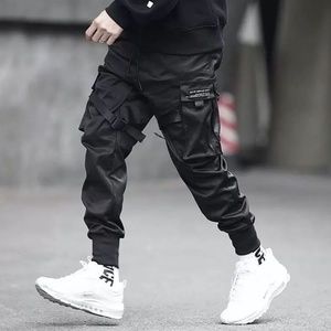 Niepce Matte Black Joggers Streetwear Tech Pants